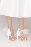 Stiletto Heel 11cm PU Heels Dress Shoes CK0093 - COCOMELODY