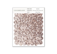 Sequin Swatch in Single Color SWSD17002 - COCOMELODY