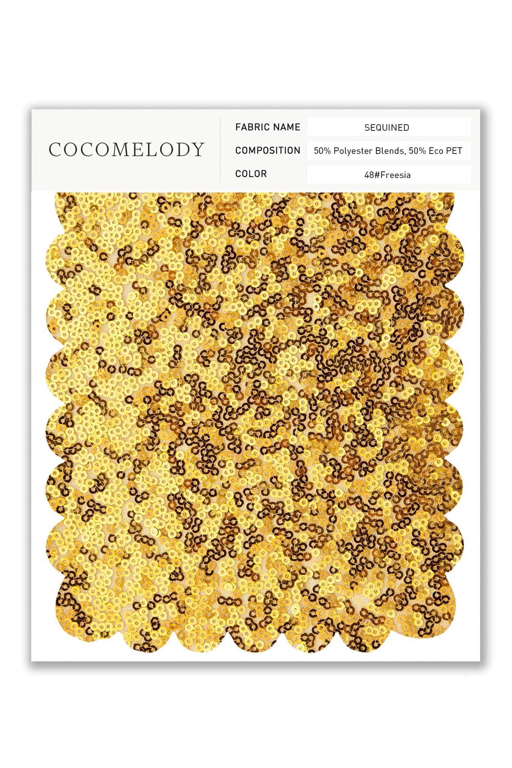 Sequin Swatch in Single Color SWSD17002 - COCOMELODY