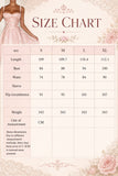 A-Line Tea Length Jacquard Satin Wedding Guest Dress 1038699395137