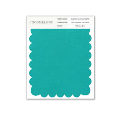 Elastic Silk like Satin Fabric Swatch in Single Color SWSS16005 - COCOMELODY