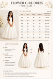 A-Line Scoop Neck Thin Strap Satin Gown Back Bow Flower Girl Dresses 1059110372999