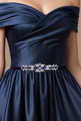 Ribbons Wedding Sash with Rhinestone Imitation Pearl 839584357990 - COCOMELODY