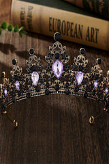 Alloy Tiaras with Rhinestone 783039038301 - COCOMELODY