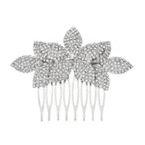 Bridal hair comb Pop rhinestone headpiece hair comb Wedding accessory 529286643073 - COCOMELODY