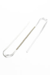 Ribbons Wedding Sash With Imitation Pearl CC0078 - COCOMELODY
