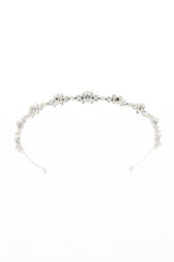 Alloy Tiaras with Pearl Rhinestone CH0366 - COCOMELODY