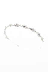 Alloy Tiaras with Pearl Rhinestone CH0366 - COCOMELODY