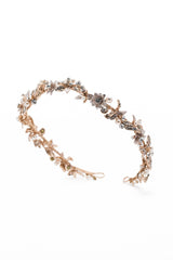 Alloy Headbands with Pearl Rhinestone CH0385 - COCOMELODY