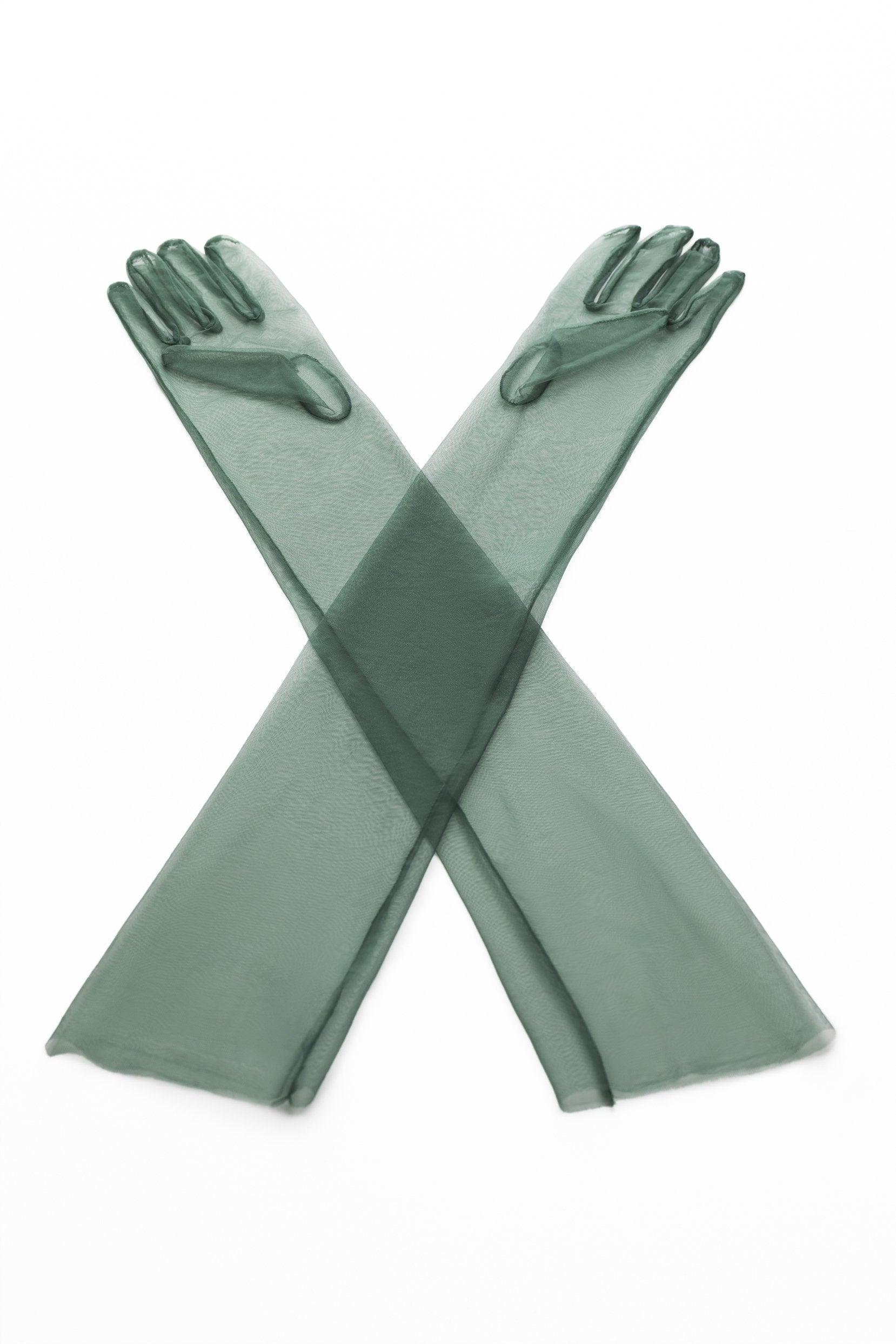Fingertips Opera Length Wedding Gloves CD0071 - COCOMELODY