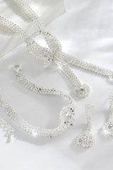Gorgeous Zircon Earrings/Necklace Jewelry Sets (Set of 3) 912880691069 - COCOMELODY