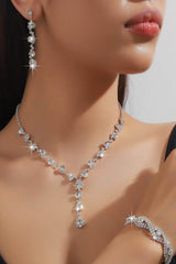 Wedding Earrings/Necklace Jewelry Sets (Set of 3) 778205197964 - COCOMELODY