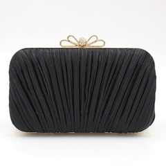 Pleated hand dinner bag Banquet bag Lady socialite evening gown bag 607095743182 - COCOMELODY
