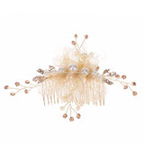 Wedding Hair Accessories for Kids Flower Girl Hair Accessory Princess Headpiece Flower Girl Headpiece Accessories for Birthday Party 618849338273 - COCOMELODY