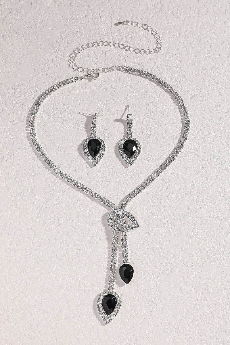 Wedding Earrings/Necklace Jewelry Sets (Set of 2) 752186449074 - COCOMELODY