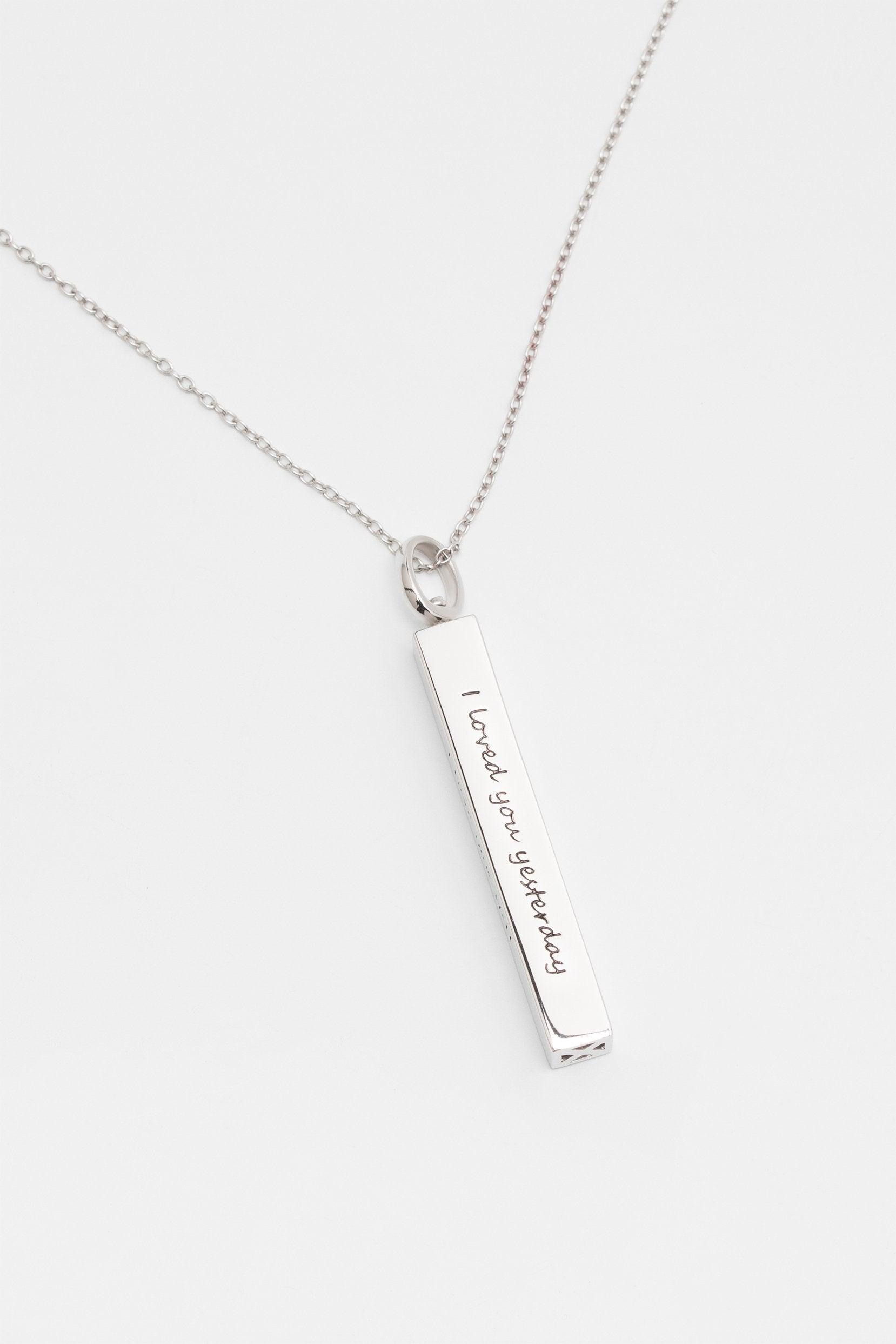 Rhodium plated Necklaces CX0015 - COCOMELODY