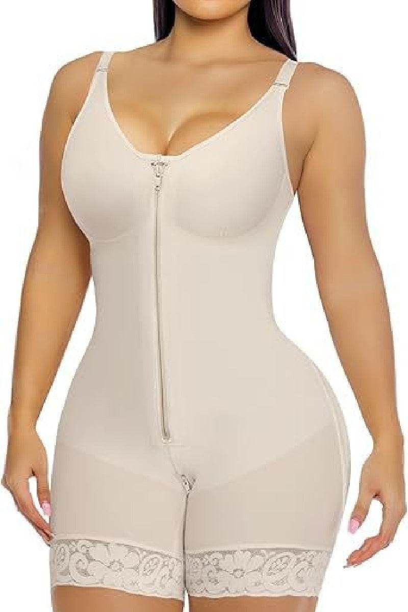 Mid-Thigh Shaping Bodysuit 950809761456 - COCOMELODY