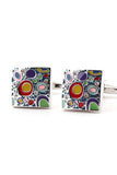 Men's 2-Piece Copper Cufflinks 582752176481 - COCOMELODY