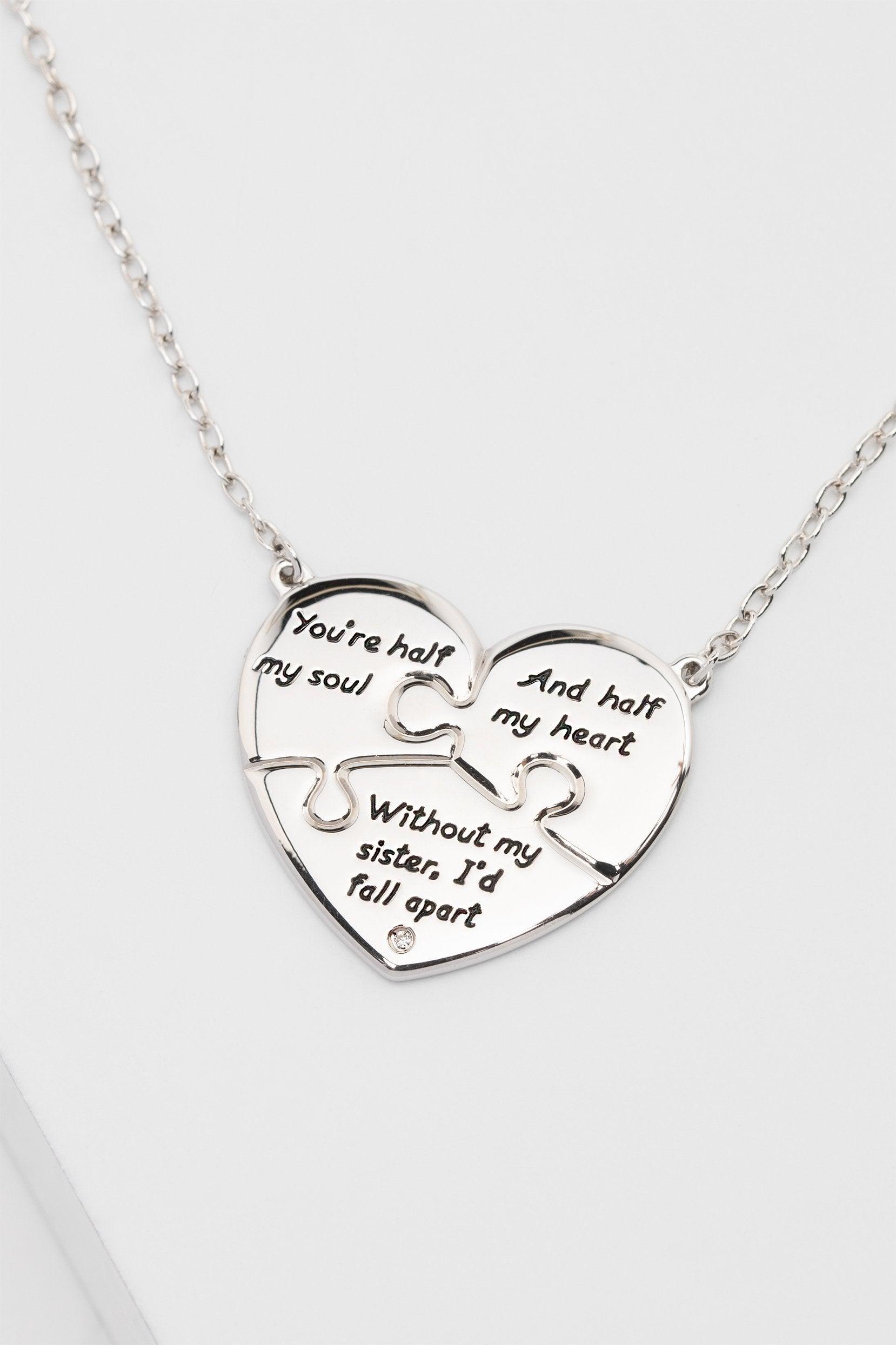 Rhodium plated Necklaces CX0014 - COCOMELODY