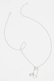 Rhodium plated Necklaces CX0011 - COCOMELODY
