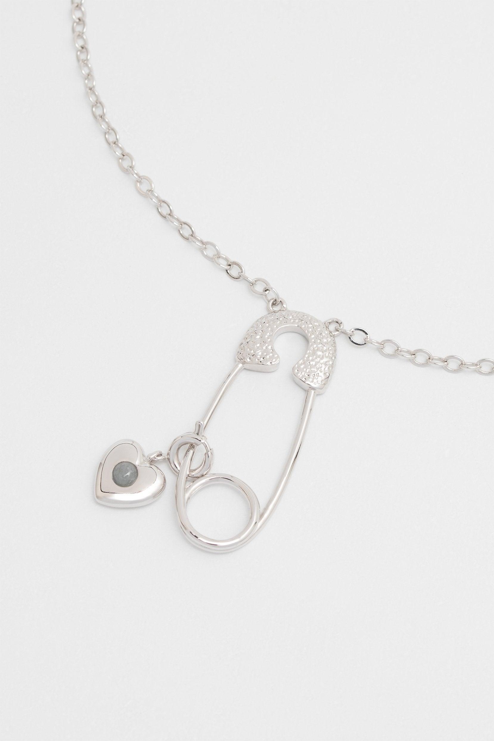 Rhodium plated Necklaces CX0011 - COCOMELODY