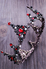 Alloy Tiaras with Rhinestone 580577512942 - COCOMELODY