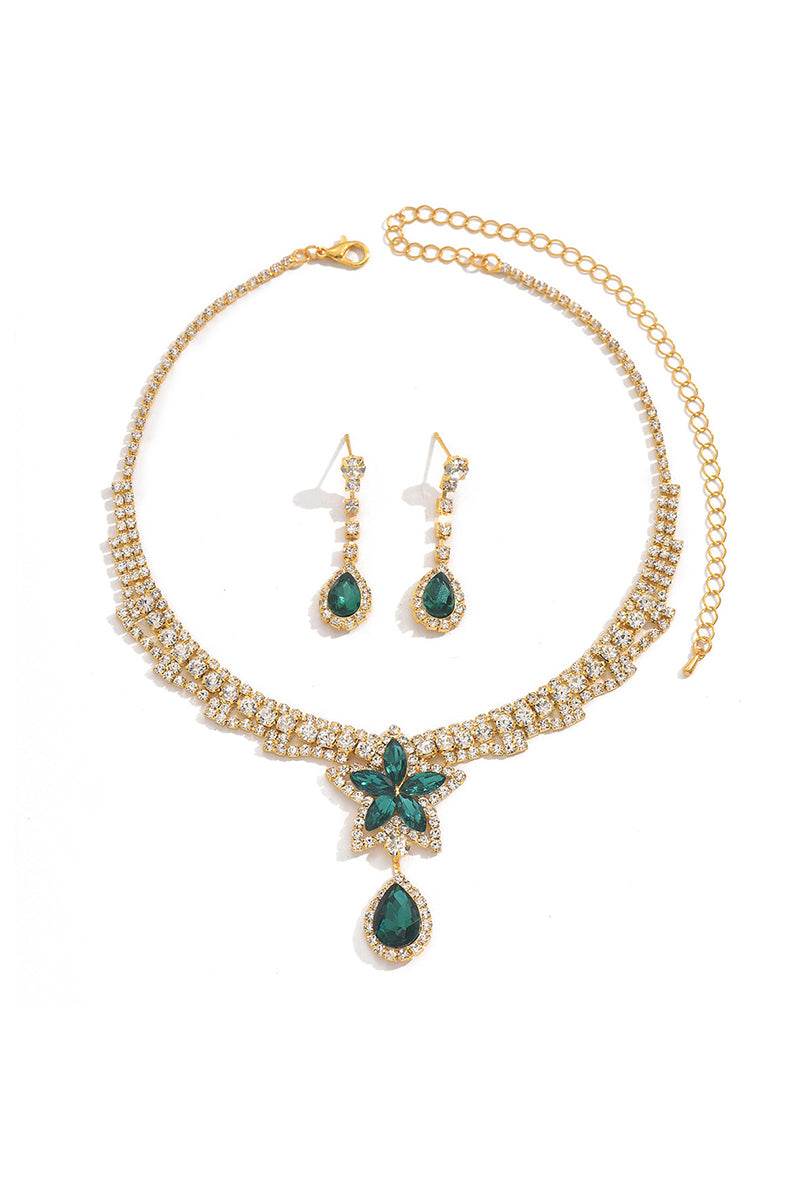 Wedding Earrings/Necklace Jewelry Sets (Set of 2) 924008810679 - COCOMELODY