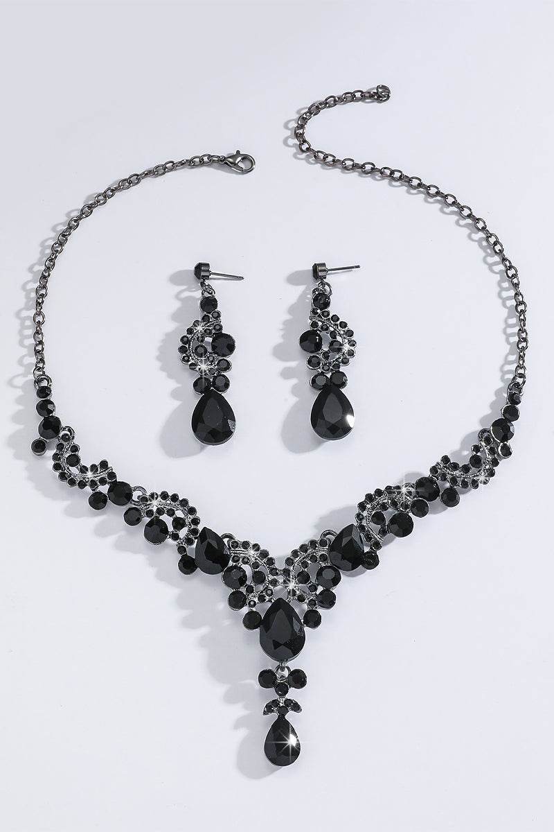 Wedding Earrings/Necklace Jewelry Sets (Set of 2) 780429536142 - COCOMELODY
