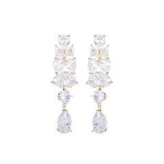 Drop long luxury earrings 837068445089 - COCOMELODY