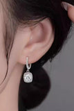 Sugar cube diamond earrings 805604207573 - COCOMELODY