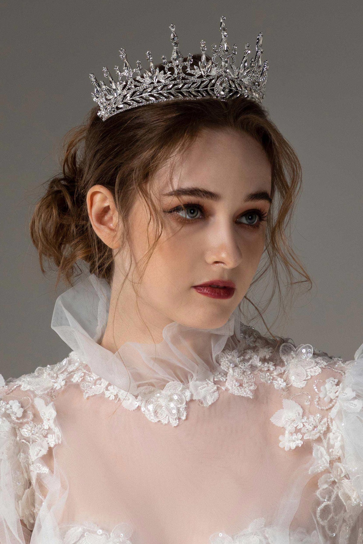 Alloy Tiaras with Crystals Rhinestone CH0371 - COCOMELODY