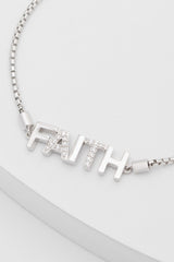 Rhodium plated Bracelets with Crystals CQ0049 - COCOMELODY