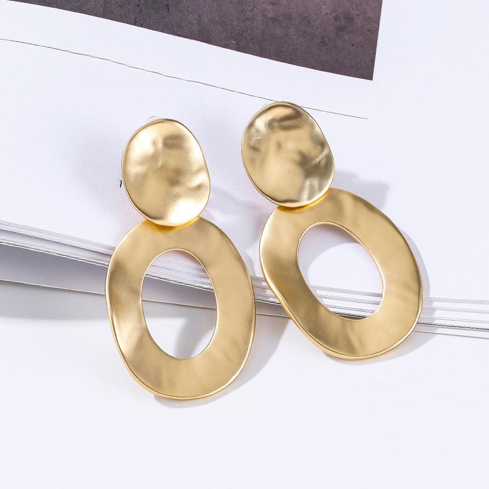 Exquisite small ear clip Fashion atmosphere high sense earrings 630097734987 - COCOMELODY