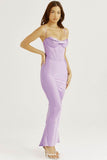 Sheath-Column Maxi Satin Formal Evening Dresses 684631475258 - COCOMELODY