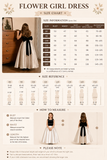 A-Line Satin Contrast Bodice with Bow Flower Girl Dresses 1009958013678