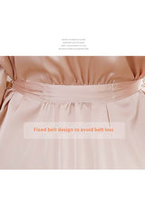 Personalized Bride Bridesmaid Robes Sexy Satin Robes 612191267008 - COCOMELODY