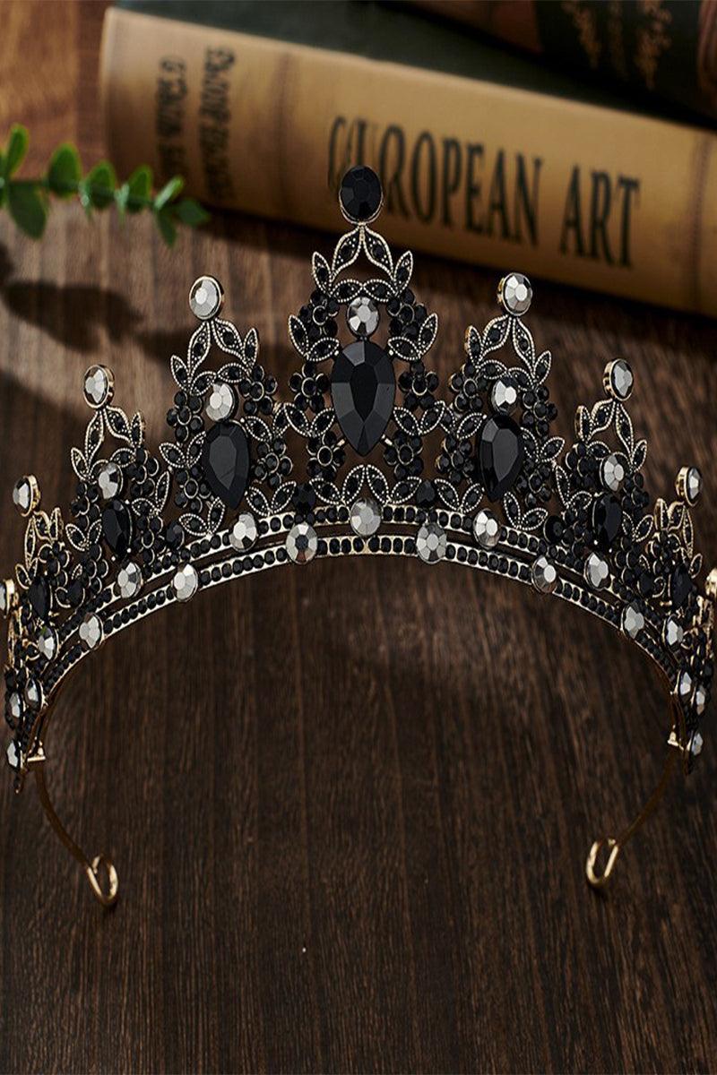 Alloy Tiaras with Rhinestone 783039038301 - COCOMELODY