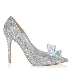Crystal Pointy Stiletto Heels 537627411224 - COCOMELODY