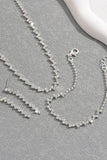 Wedding Earrings/Necklace Jewelry Sets (Set of 3) 844954087931 - COCOMELODY