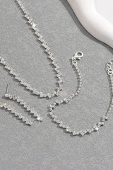Wedding Earrings/Necklace Jewelry Sets (Set of 3) 844954087931 - COCOMELODY