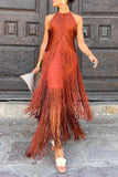 Sheath-Column Knee Length Polyester Wedding Guest Dress 975882433752