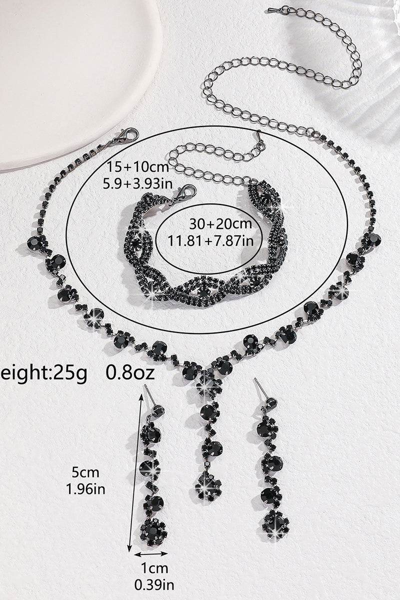 Wedding Earrings/Necklace Jewelry Sets (Set of 3) 778205197964 - COCOMELODY
