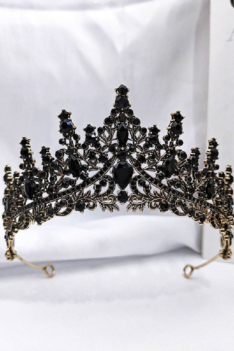 Alloy Tiaras with Rhinestone 908759066657 - COCOMELODY