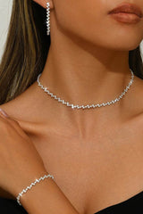 Wedding Earrings/Necklace Jewelry Sets (Set of 3) 844954087931 - COCOMELODY
