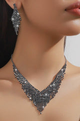 Wedding Earrings/Necklace Jewelry Sets (Set of 2) 752485426605 - COCOMELODY