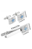 Men's 2-Piece Copper Cufflinks 776479968458 - COCOMELODY