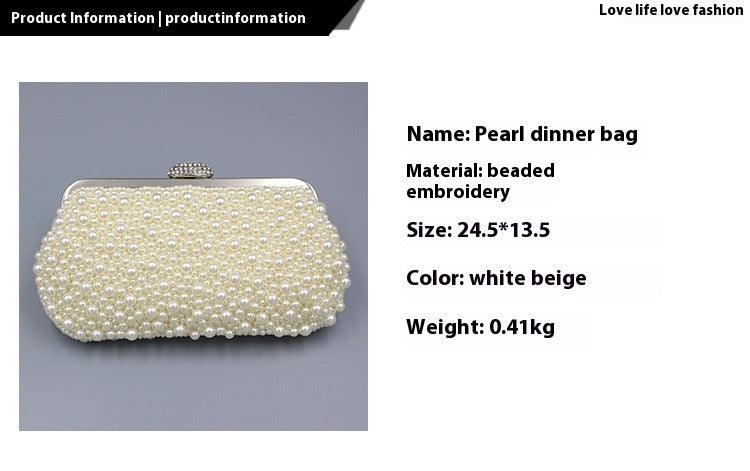 Banquet Luxury women's dinner bag Single shoulder diagonal chain diamond dinner bag 638060246551 - COCOMELODY