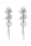 Rhinestone Tassels Drop Earrings 571353900963 - COCOMELODY
