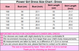 Princess Round Neck Puff Sleeve Sequin Ruffled Organza Knee Length Flower Girl Dresses 1029252510739