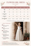 Elegant Satin Pearl Waist Pleated Skirt Bow Back Flower Girl Dresses 807252665221